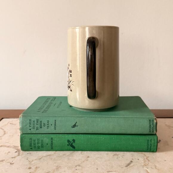 Otagiri Partridge Quail Mug Vintage Stoneware Primitive Rustic Farmhouse - Picture 6 of 8